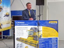 Edmund Keßler, Inhaber der Firma Keßler Landmaschinen